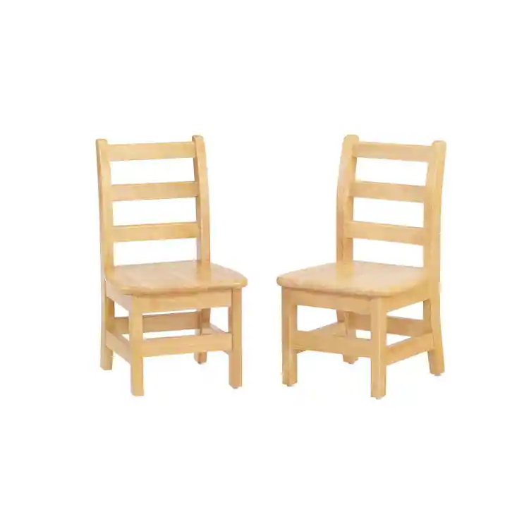 Kydz Ladderback Chairs, Set of 2