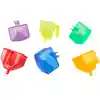 Translucent Color Funnels