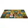 A to Z Animals Rug, Nature's Colors
