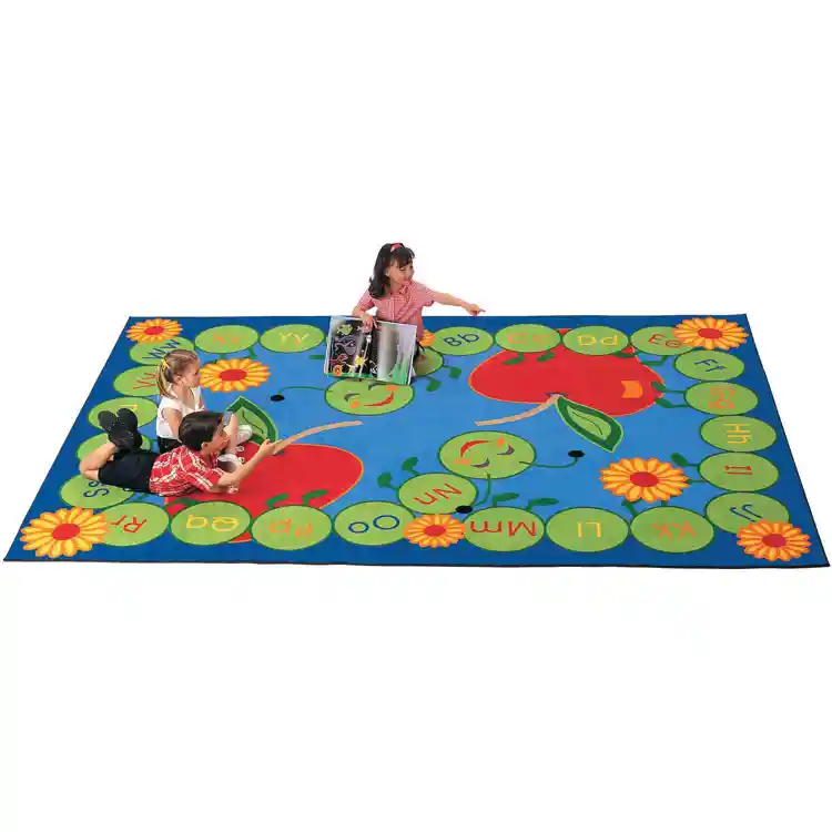 ABC Caterpillar Classroom Rug