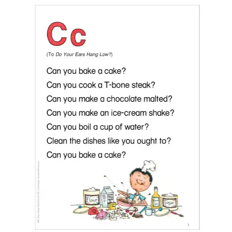 ABC Sing-Along Flip Chart