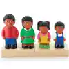 African American Family Figures