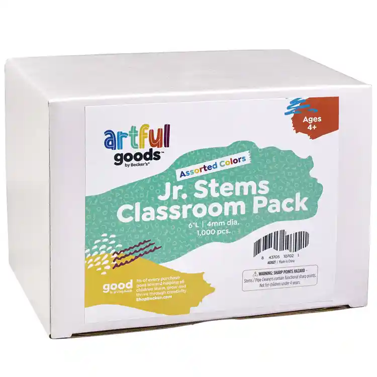 "Artful Goods® Stems Classroom Pack, 6"" Regular"