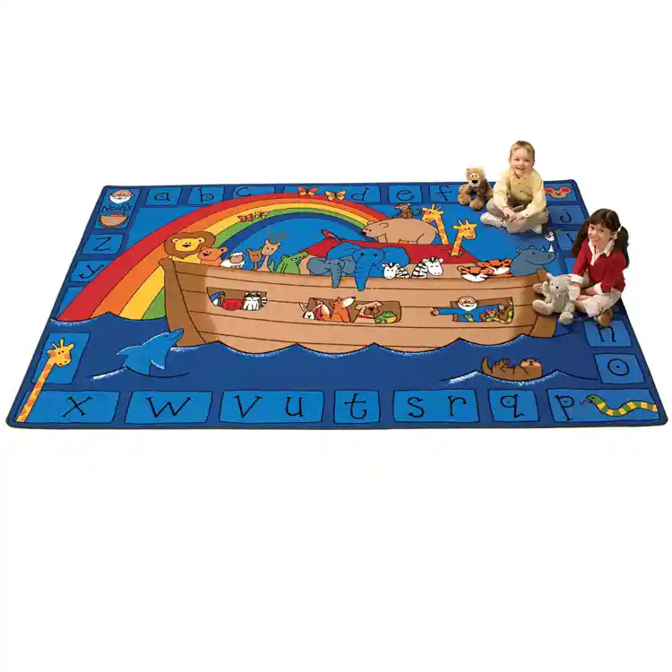 Alphabet Noah Classroom Rug