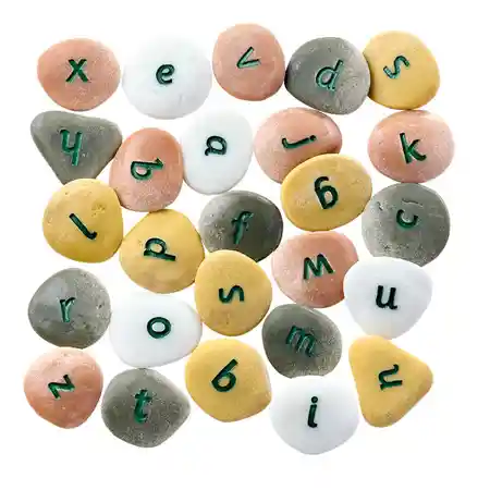 Alphabet Pebbles, Lowercase