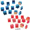 Alphabet Stamps, Lowercase & Uppercase Set