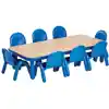 Angeles® BaseLine® Tables, Royal Blue
