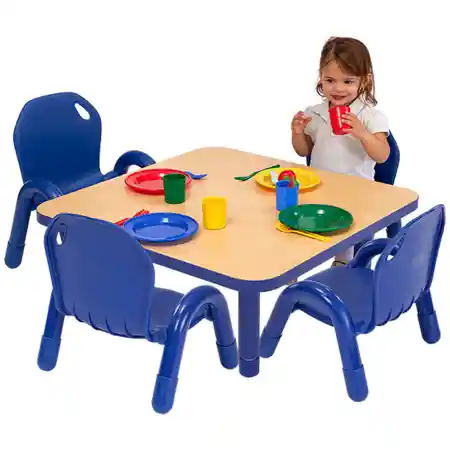 Becker's Beginnings Infant & Toddler Table & Chairs Sets, Blue