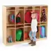 Becker's Double Decker Coat Lockers, 10-Section