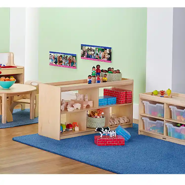 Becker's Infant & Toddler See-Thru Storage Shelf