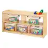 Becker's Infant & Toddler See-Thru Storage Shelf