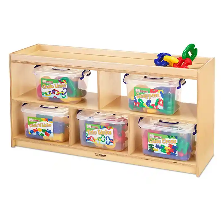 Becker's Infant & Toddler See-Thru Storage Shelf