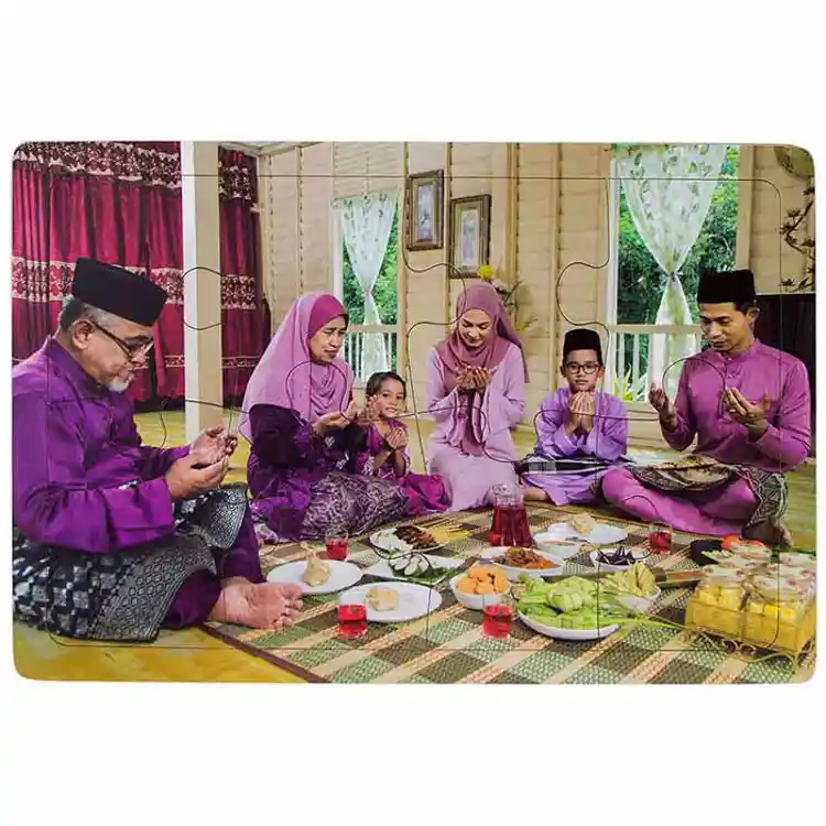 Becker's Multicultural Families Puzzle Set