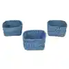 Becker's Naturally Soft Baskets, Blue
