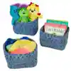 Becker's Naturally Soft Baskets, Blue