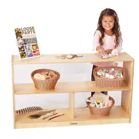 Becker's Single Storage Unit - Clear Back