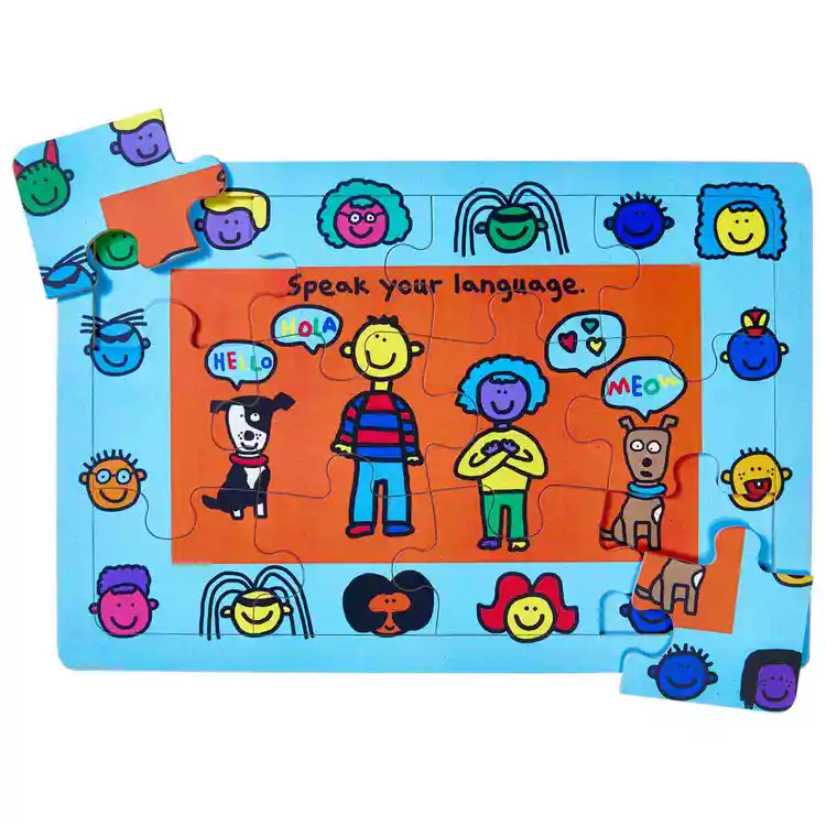 Becker's Todd Parr Be Who You Are Puzzle Set