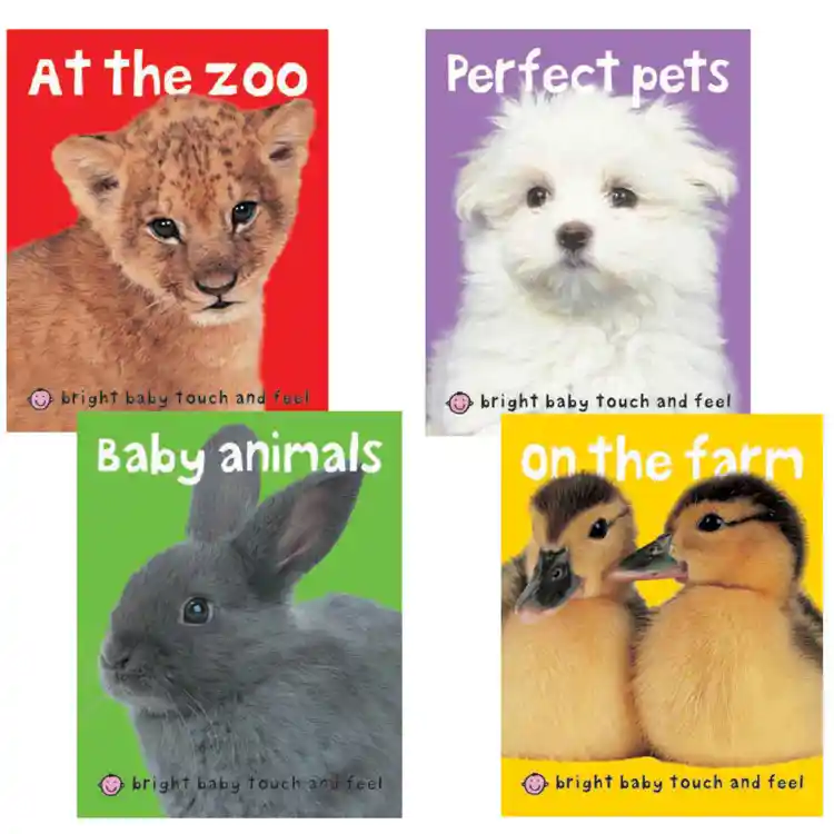 Bright Baby Touch & Feel Board Book Set