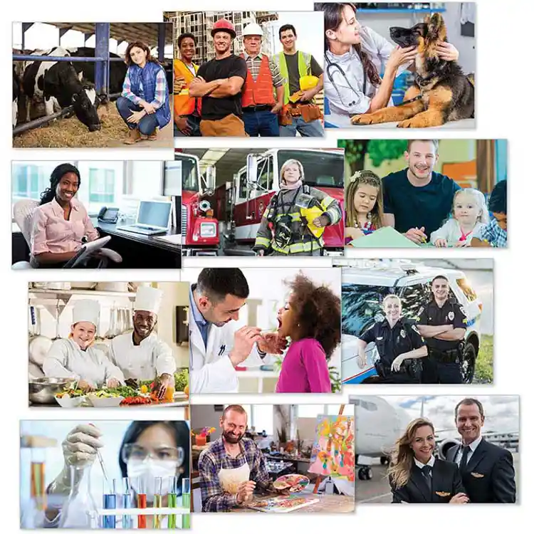 Becker's People at Work Poster Set