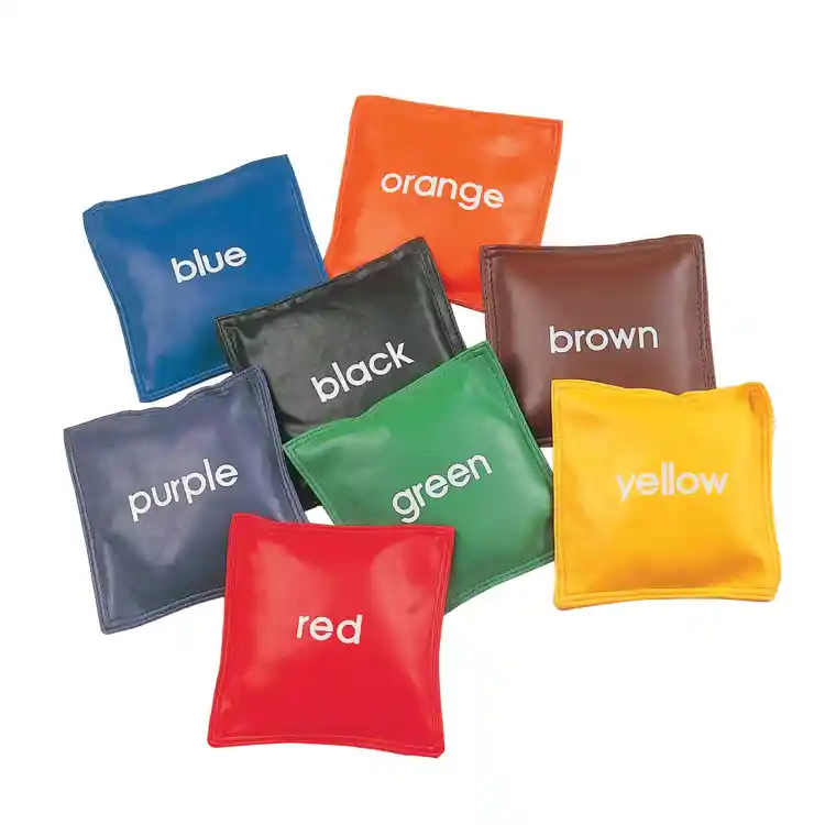 Colored Bean Bags, Set of 8