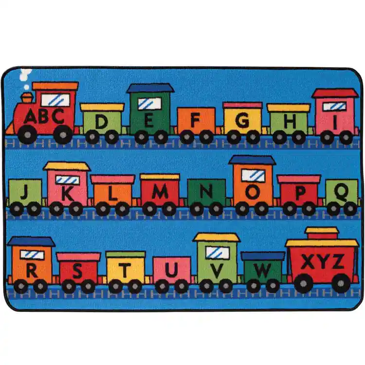 KID$ Value Classroom Rugs™, Alphabet Train