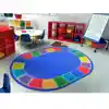 Color Tones Classroom Rug