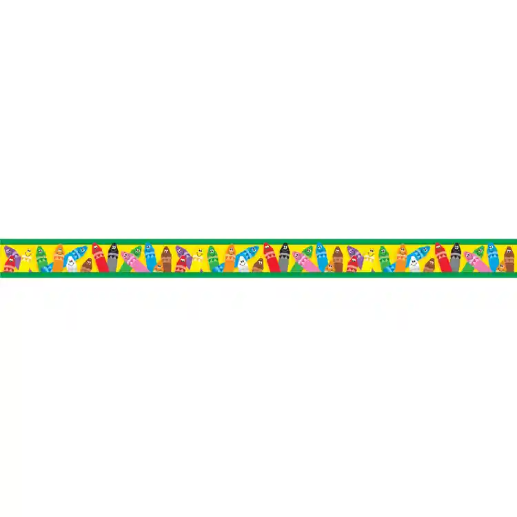 Colorful Crayons Bolder Borders®