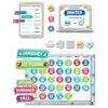 Emoji Fun Calendar Set Bulletin Board Set