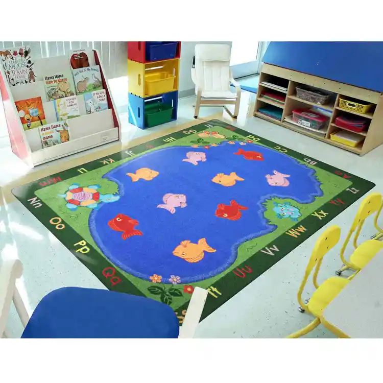 Fishin' Fun Classroom Rug