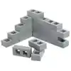Foam Brick & Cinder Block Set