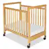 Foundations® SafetyCraft® Crib, Clearview Fixed Side