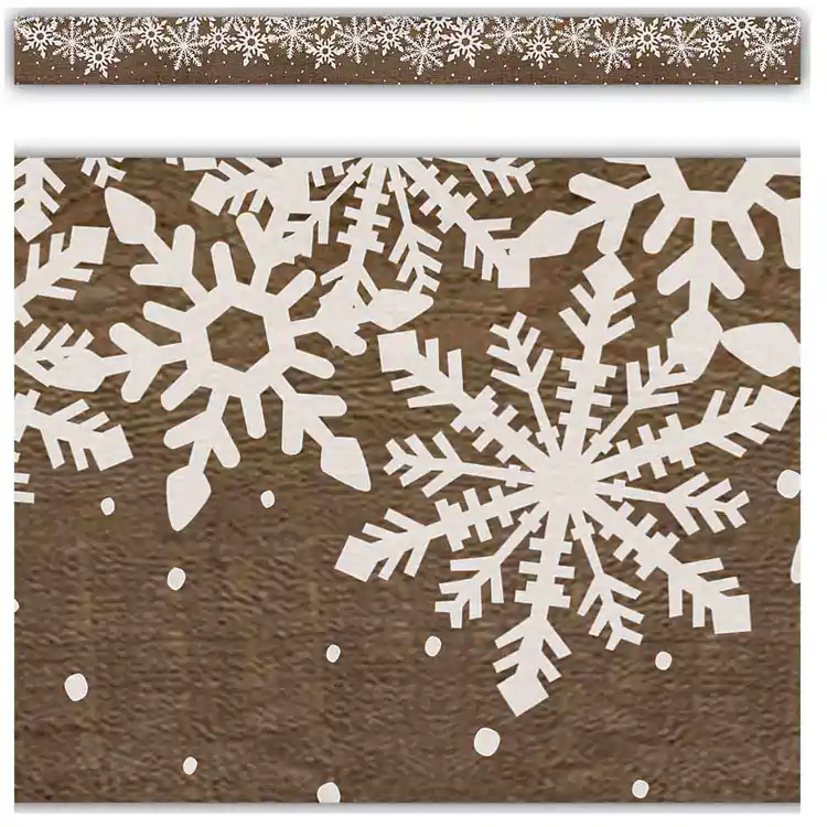 Home Sweet Classroom Winter Straight Border