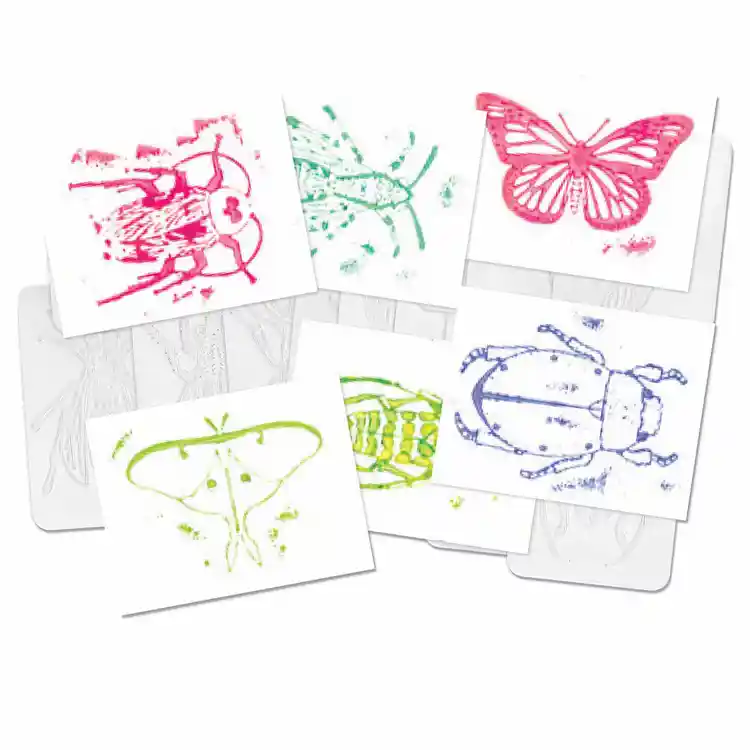 Insects Rubbing Plates