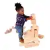 Jumbo Foam Edu-Blocks, Natural Wood