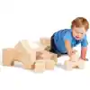 Jumbo Foam Edu-Blocks, Natural Wood