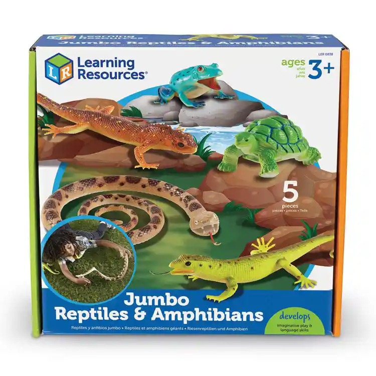 Jumbo Reptiles & Amphibians