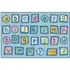 KID$ Value Plus Classroom Rug™, Alphabet Blocks
