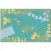 KID$ Value Plus Classroom Rug, Tranquil Pond
