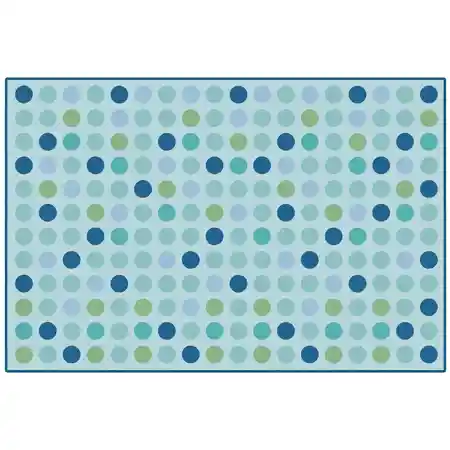 KID$ Value Plus Classroom Rugs™, Microdots