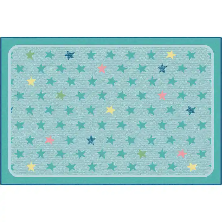KID$ Value Plus Classroom Rugs™, Super Stars