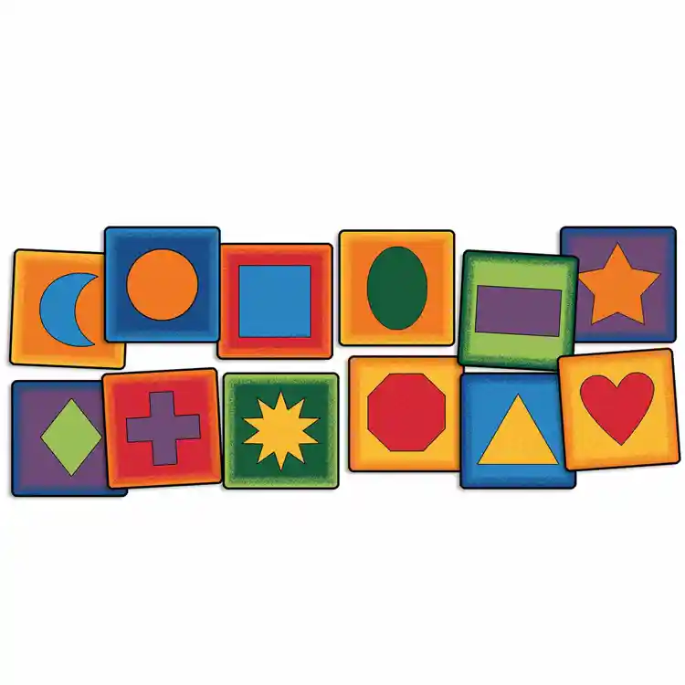 KID$ Value Plus™ Simple Shapes Seating Squares Kit