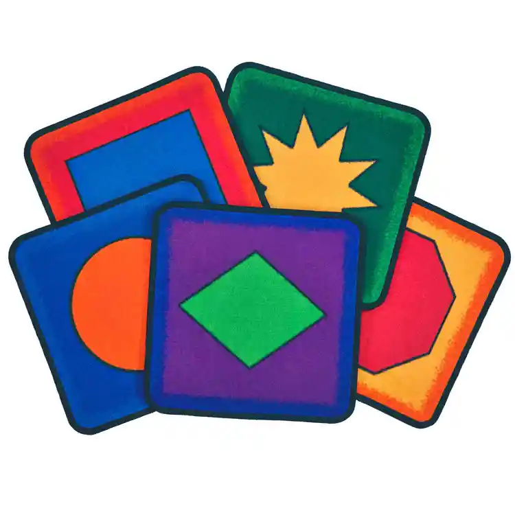 KID$ Value Plus™ Simple Shapes Seating Squares Kit