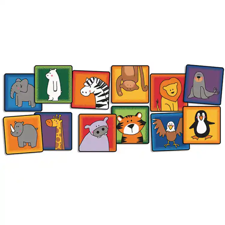 KID$ Value Plus™ Zoo Animals Seating Squares Kit