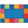 KIDSoft™ Pattern Blocks Rug, Primary