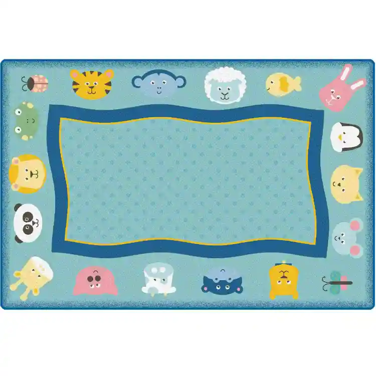 KIDSoft™ Quiet Time Animal Rug