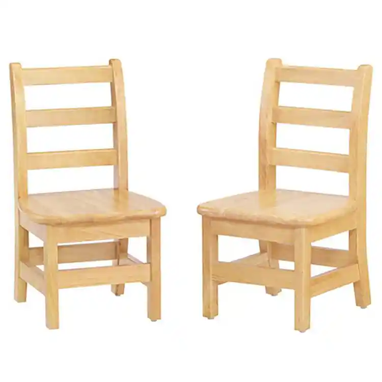 Kydz Ladderback Chairs, Set of 2