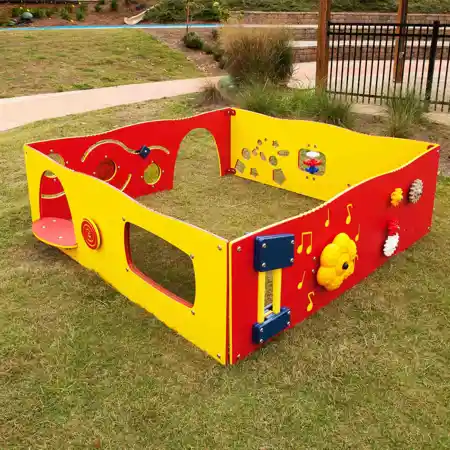 Learn-a-Lot Station and Sensory Wall