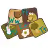 Learning Blocks Classroom Rug Squares, Nature's Colors