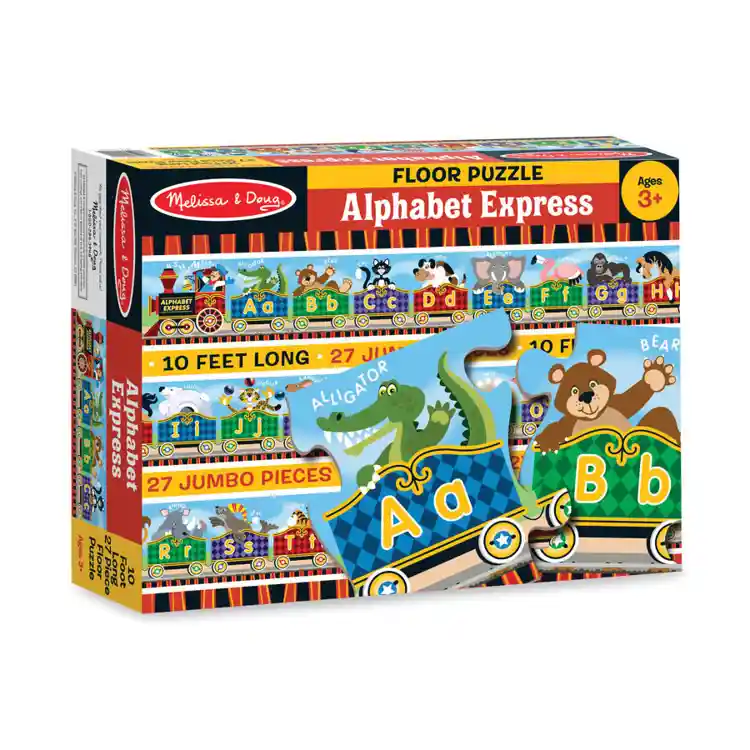 Melissa & Doug Alphabet Express Floor Puzzle
