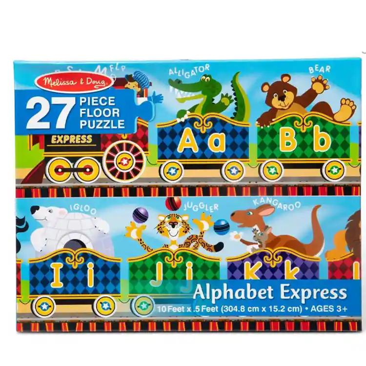 Melissa & Doug Alphabet Express Floor Puzzle